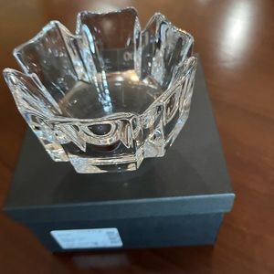 ORREFERS “CORONA” Crystal Bowl Designed by Lars Hellsten.